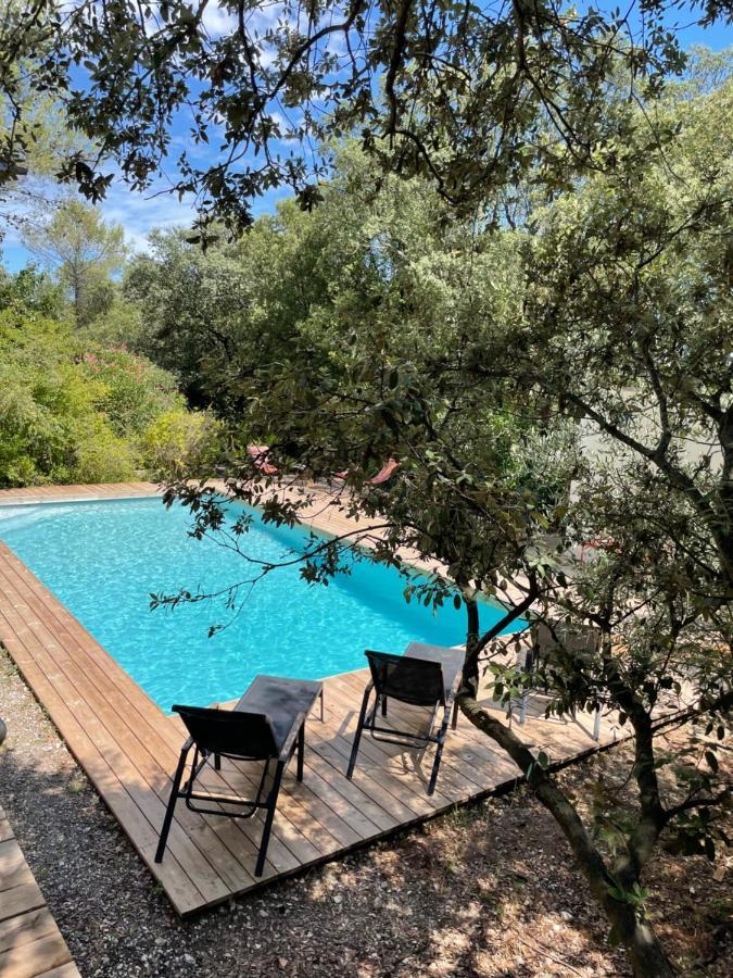Hotel Oustal Du Pic Saint Loup Exterior foto